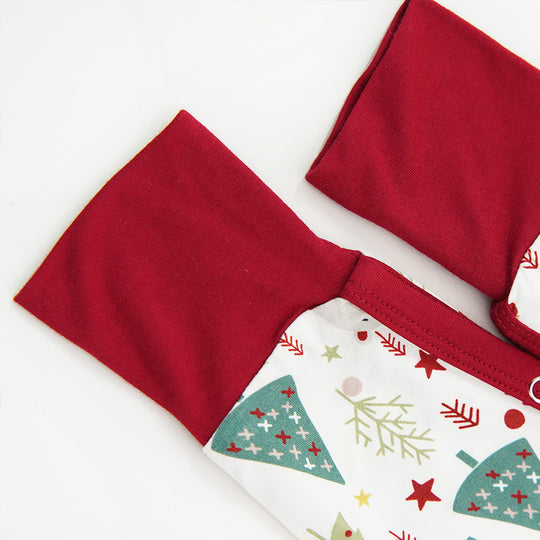 Christmas Printed Baby Romper in Bulk-2315980022