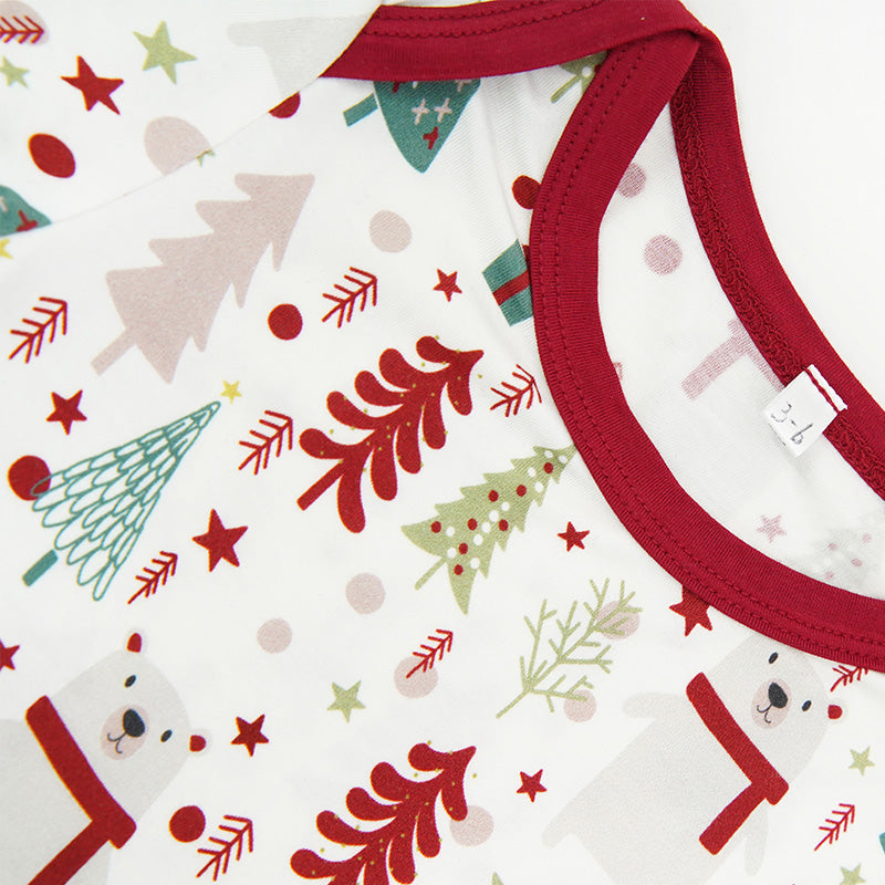 Christmas Printed Baby Romper in Bulk-2315980022