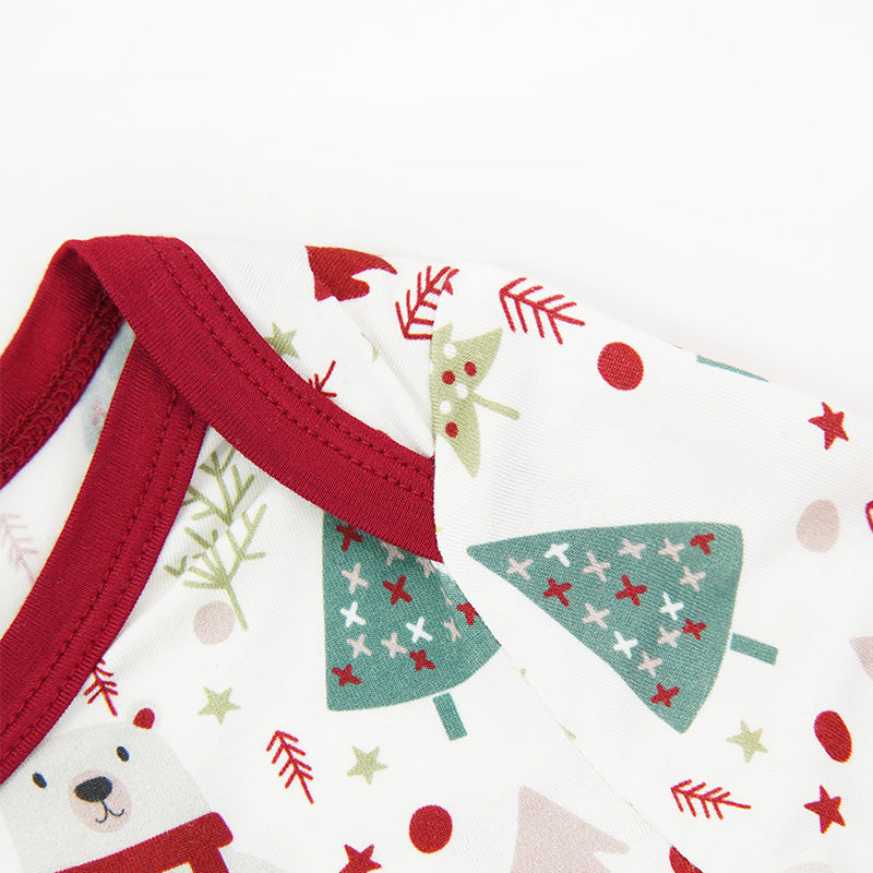 Christmas Printed Baby Romper in Bulk-2315980022