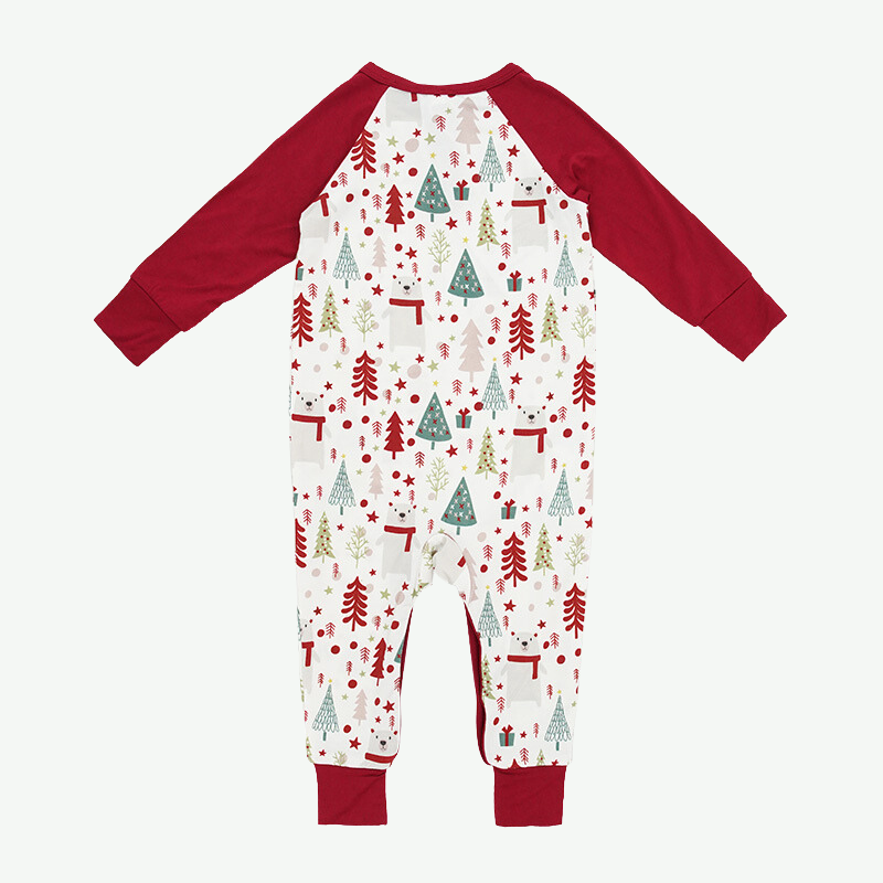 Custom Christmas Newborn Pajamas Wholesale-2311820096