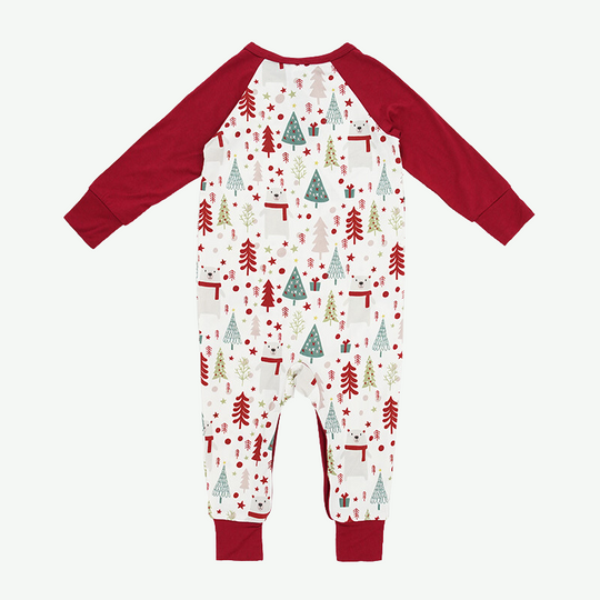 Custom Christmas Newborn Pajamas Wholesale-2311820096