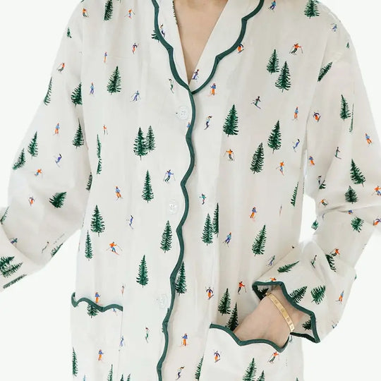 Supplier Custom Welt and Pattern Bulk Christmas Pajamas