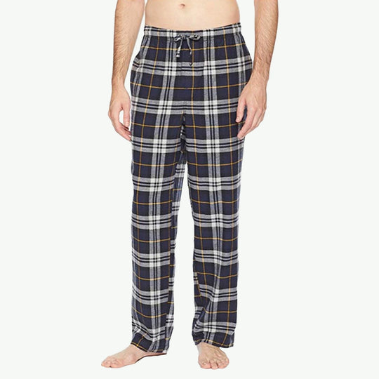Wholesale Christmas Plaid Bamboo Cotton Men Pajama Pants