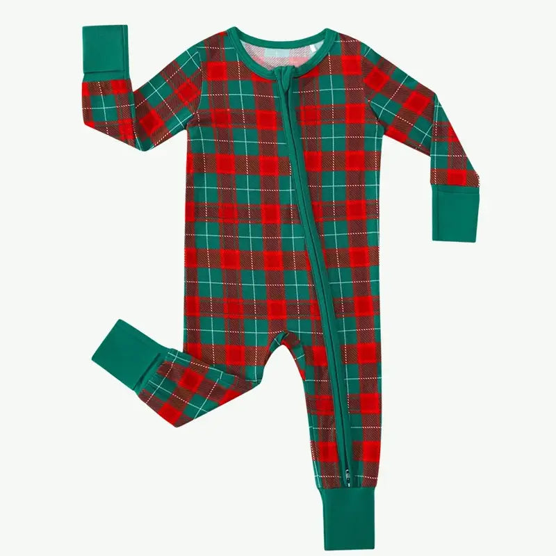 Wholesale Christmas Plaid Baby Clothing Manufacturers For Startups or Mature