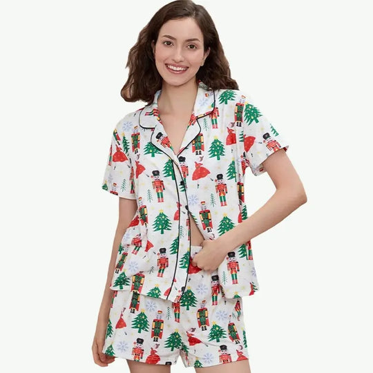 Supplier Custom Welt and Pattern Bulk Christmas Pajamas