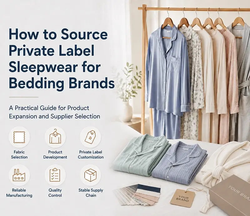 How to Source Private Label Sleepwear for Bedding Brands