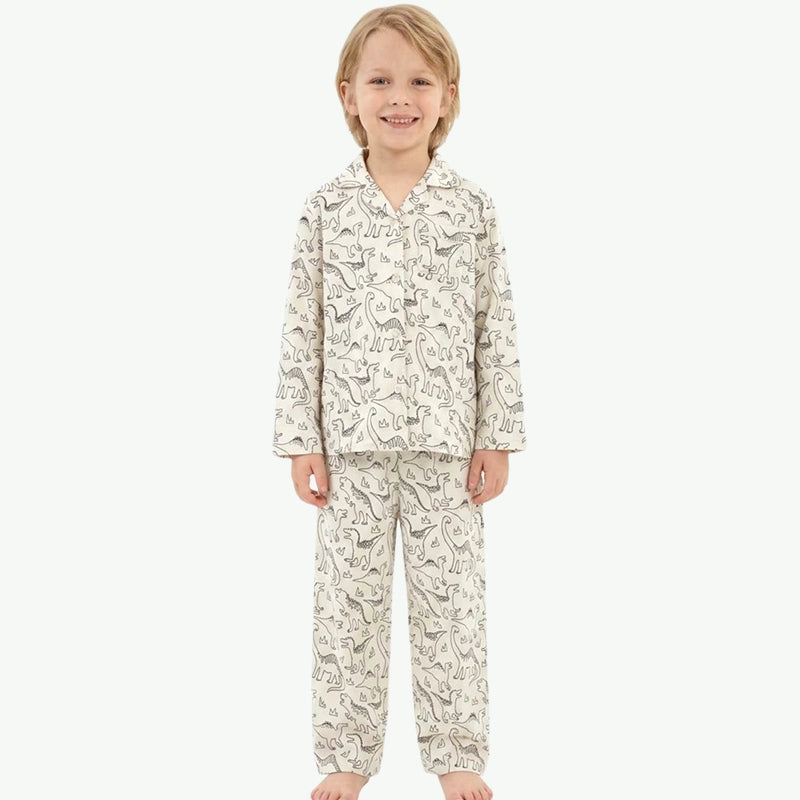 Custom DIY Graffiti Coloring Organic Cotton Kids Sleepwear Wholesale