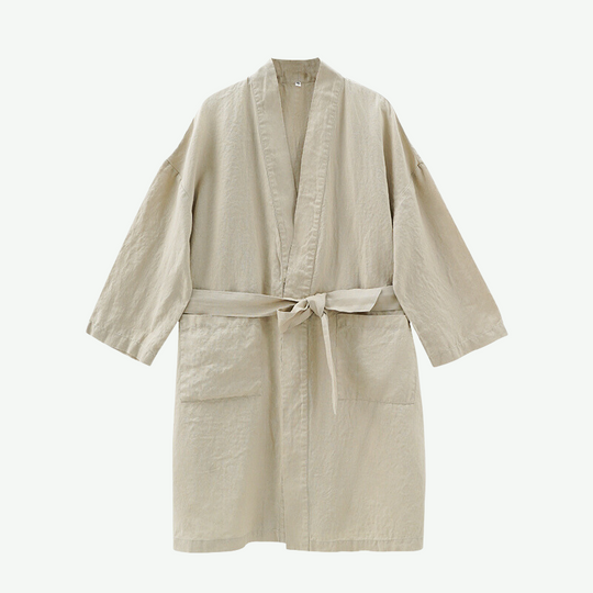 Hemp Womens Kimono Bathrobes Wholesale Factory -2211290339