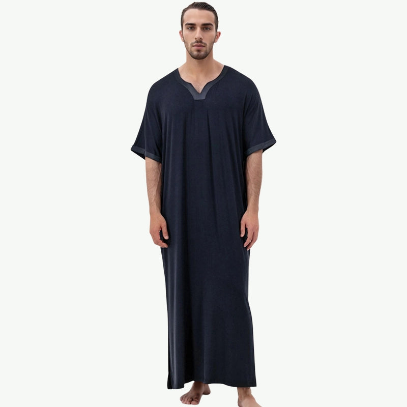 Wholesale Men Kaftan Thobe TENCEL Modal Lounge Gown