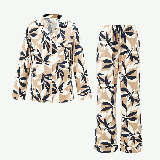 Conjunto de ropa de dormir estampada para mujer a granel - 2311740190