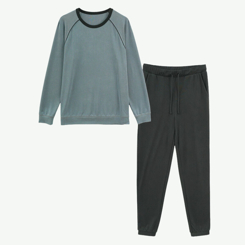 Bulk Men Bamboo Pajama Set Vendors-2311290055