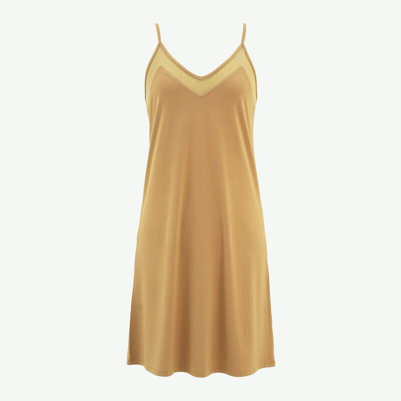 Bulk Women Sleeveless Nightgown-2213810178