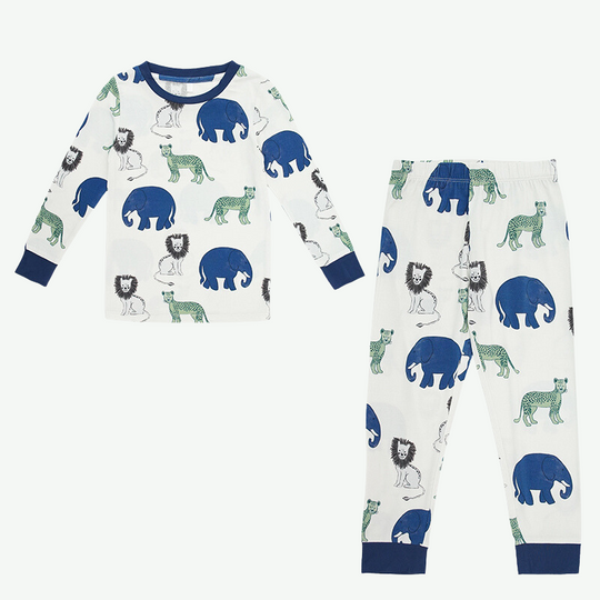 Custom Animal Pattern Unisex Childrenswear-Bulk Kids Pajamas