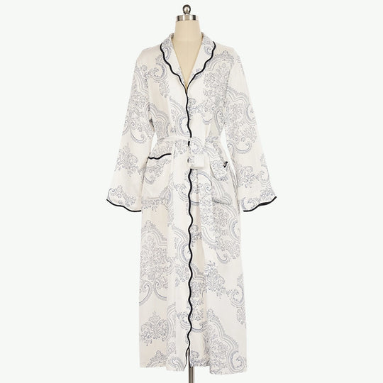 100% Bamboo Fiber Printed Bathrobes Wholesale