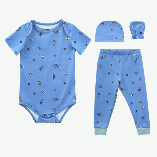 Wholesale Unisex Baby Bamboo Bodysuit Set-2315580003
