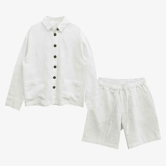 Wholesale Women Hemp Pj Set-2215580073