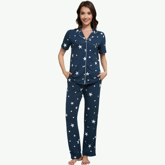 Customize Wholesale 50s Modal Fabric Pjs For Your Brand
