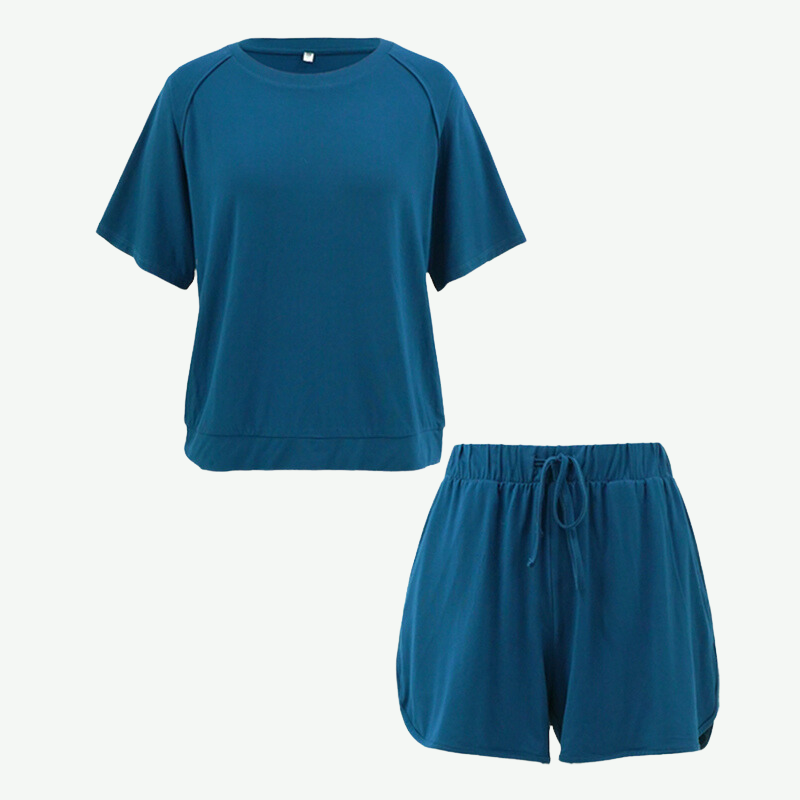 Conjunto de pijama de algodón de bambú para mujer del fabricante - 2315500021