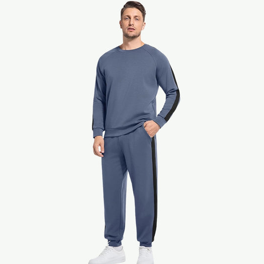 Cozy Brushed Bamboo Men Jogger Set Wholesale Loungewear Suppliers