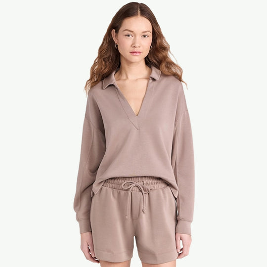 Private Label Bulk V-Neck Women Loungewear Supplier