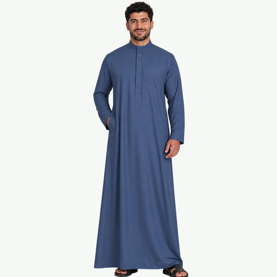 Custom Wholesale Men Bamboo Thobe – Premium Saudi Robe Manufacturer