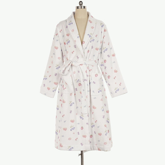 Luxury Cotton Terry Cloth Bathrobe Custom Women Bath Robes In Bulk