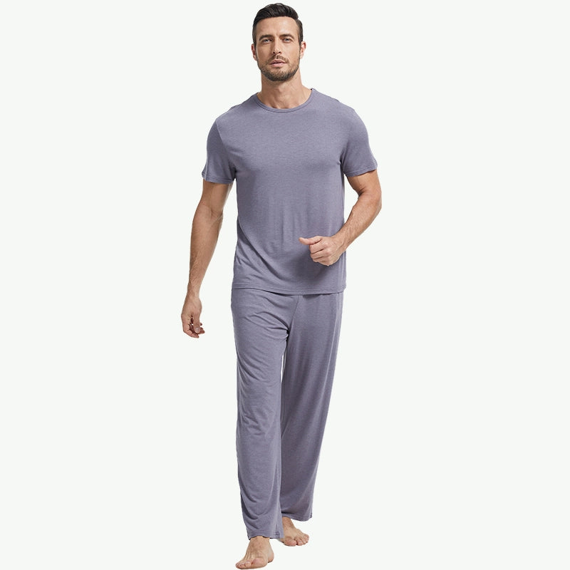 Custom Men Sustainable Sleepwear Set TENCEL™ Lyocell Wholesale Maker