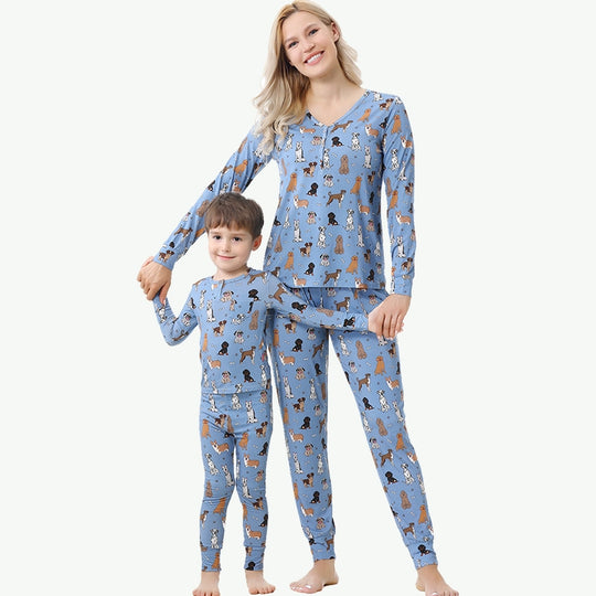 Fabricante mayorista de ropa de dormir familiar OEM