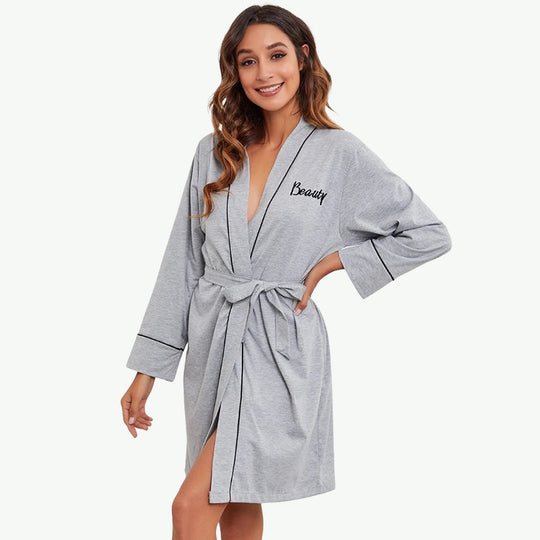 Embroidery Custom Women Robes Wholesale Vendors