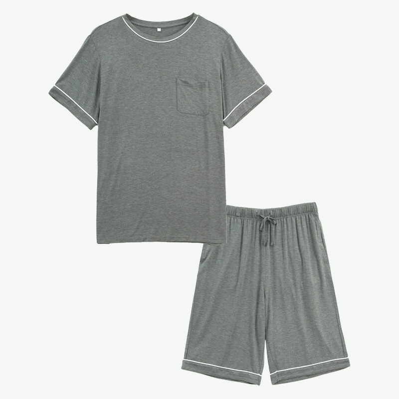 Wholesale Men Bamboo Pajama Suit-2313810031