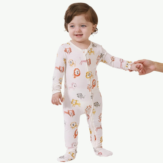 GOTS Baby Romper In Bulk Custom Private Label Wholesale Footie Sleepsuit