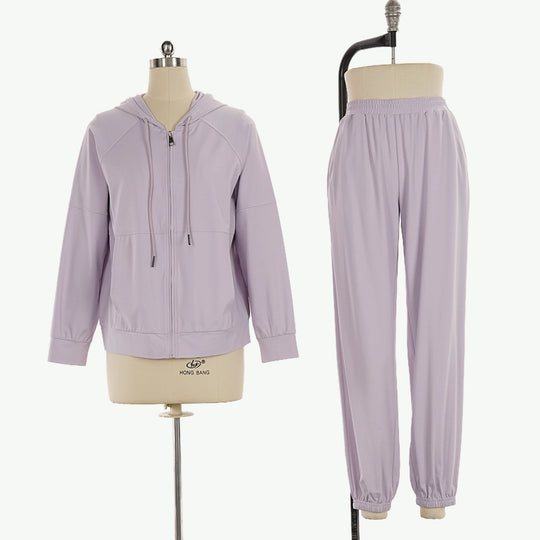 Personalized Bamboo Hoodie & Jogger Set Wholesale Lounge Wear Vendors