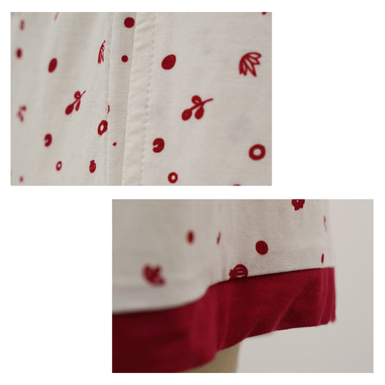 Women Printed Summer Pajama Set in Bulk-2215570073