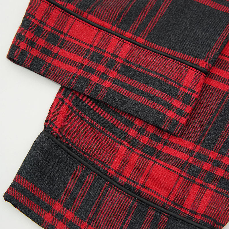 Conjunto de pijama a cuadros para hombre al por mayor - 2311290312