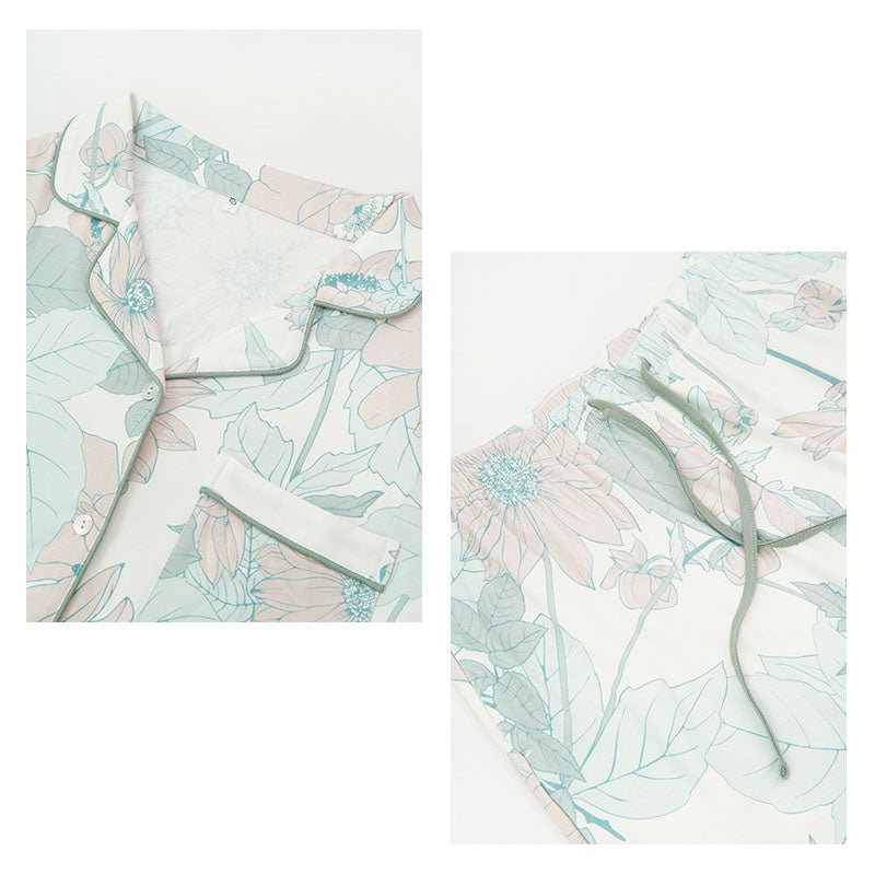 Ensemble pyjama femme imprimé personnalisé en vrac - 2311740190