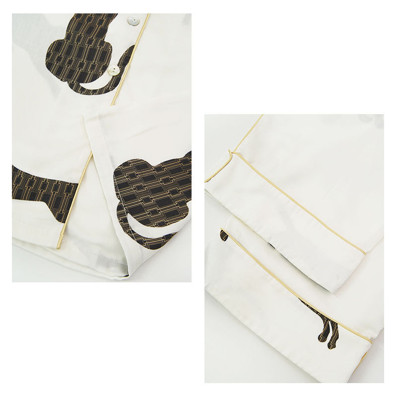 Conjunto de pijama estampado para mujer al por mayor - 2315500219