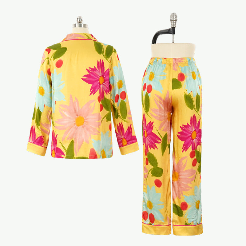 Conjunto de pijama estampado para mujer al por mayor - 2315500305