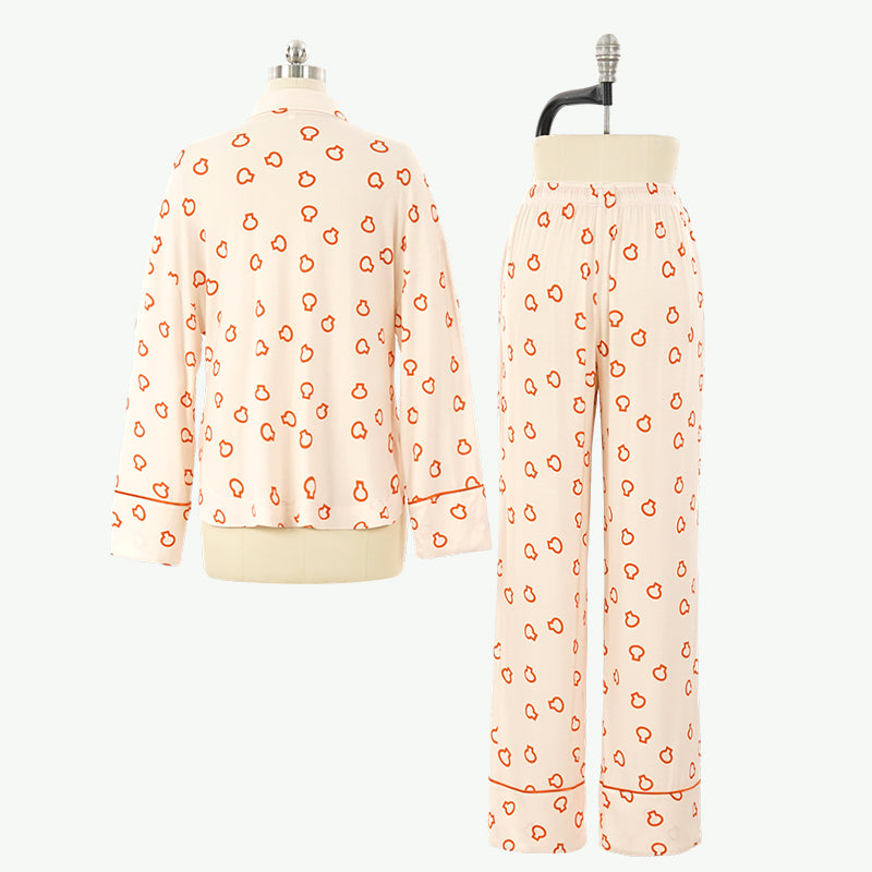 Conjunto de pijama estampado para mujer al por mayor - 2315500324