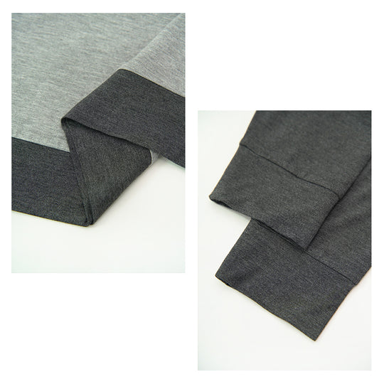 Pyjama à manches longues en coton pour homme - 2315580033
