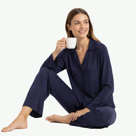 Custom Wholesale Women's Bell Sleeve Pajama Vendors