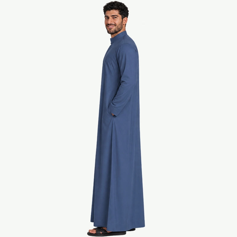Custom Wholesale Men Bamboo Thobe – Premium Saudi Robe Manufacturer