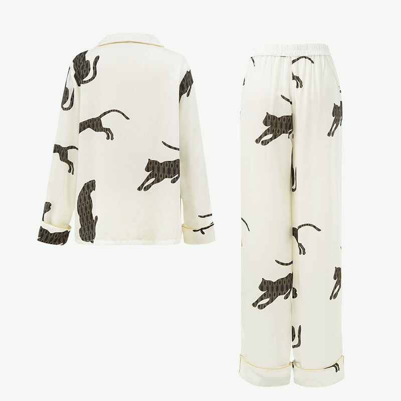 Conjunto de pijama estampado para mujer al por mayor - 2315500219