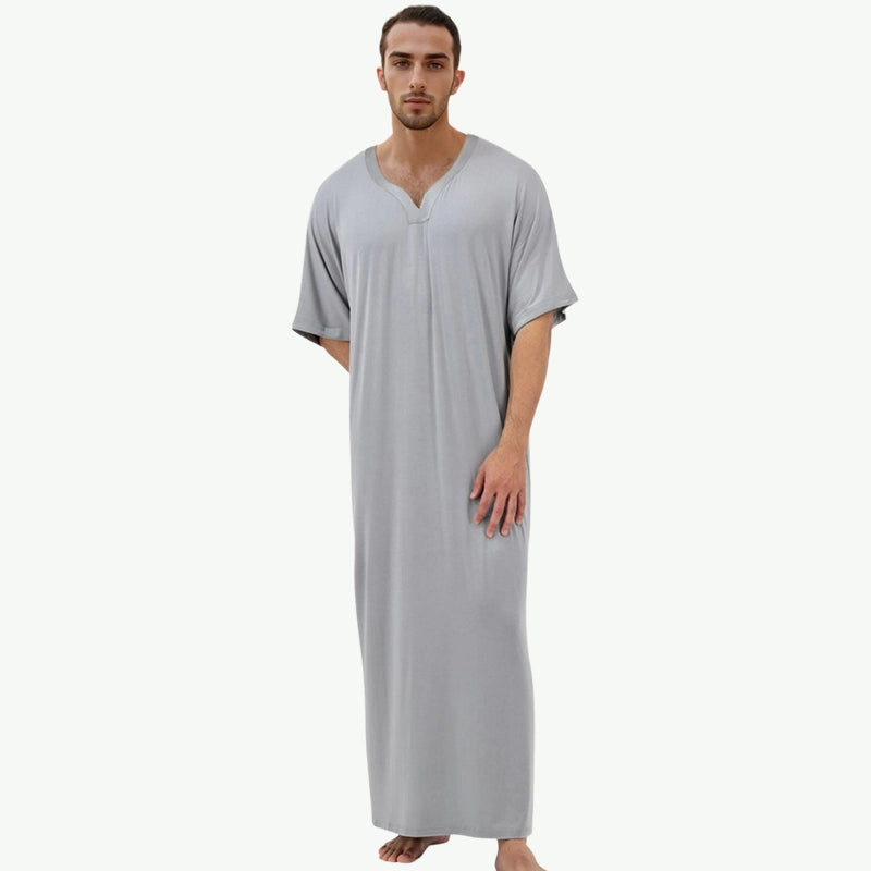 Wholesale Men Kaftan Thobe TENCEL Modal Lounge Gown
