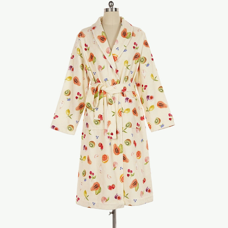 Factory Wholesale Private Label High-Quality Terry Cloth Ladies Robe