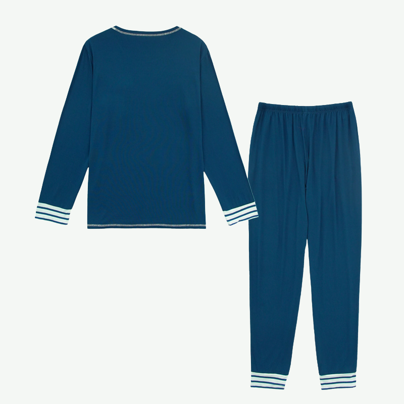 Pyjama en bambou pour homme, vente en gros - 2211820198