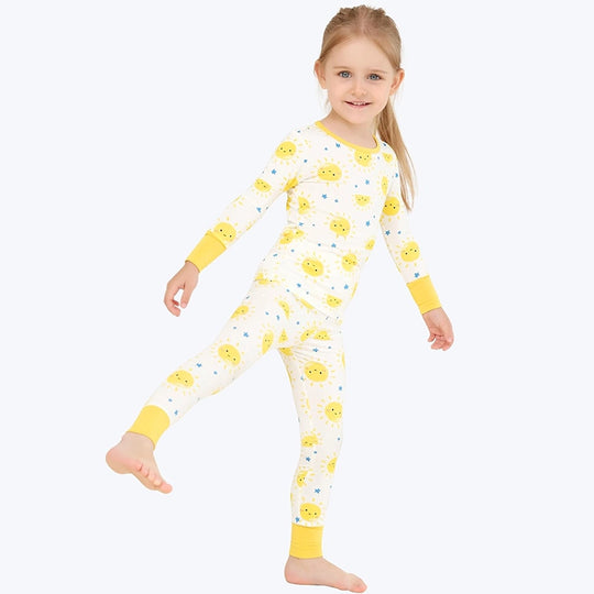 Proveedor mayorista de pijamas de bambú para niños pequeños OEM