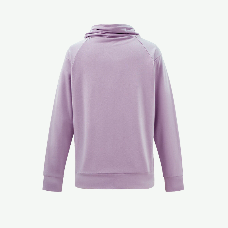 Sudadera con capucha lisa con cordón ajustable para mujer a granel-2215570095