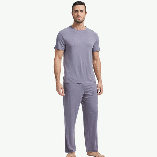 Custom Men Sustainable Sleepwear Set TENCEL™ Lyocell Wholesale Maker