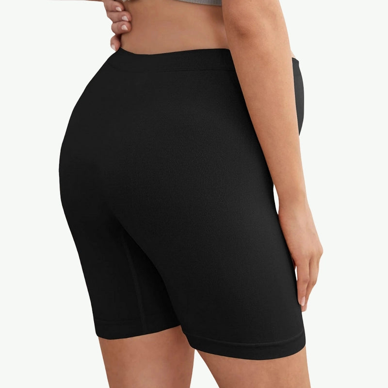 Rib-Knit Pregnancy Bike Shorts Wholesale Maternity Sleepwear For Vendors