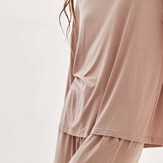Proveedores mayoristas de conjuntos de pijamas suaves de modal para mujeres